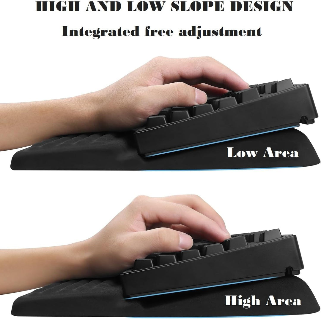 Tastatur Ständer mit Handgelenkauflage,Ergonomisches Tilt Tastaturständer,Ergonomischer Bequemer Wri