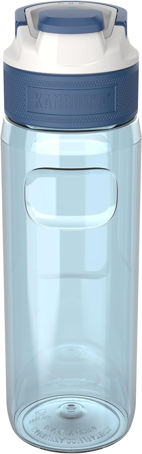 Kambukka Baby-Boys Trinkflasche-Modell Elton Crystal Blue-750 Ml-Wasserflasche x, Black, 750 Schwarz