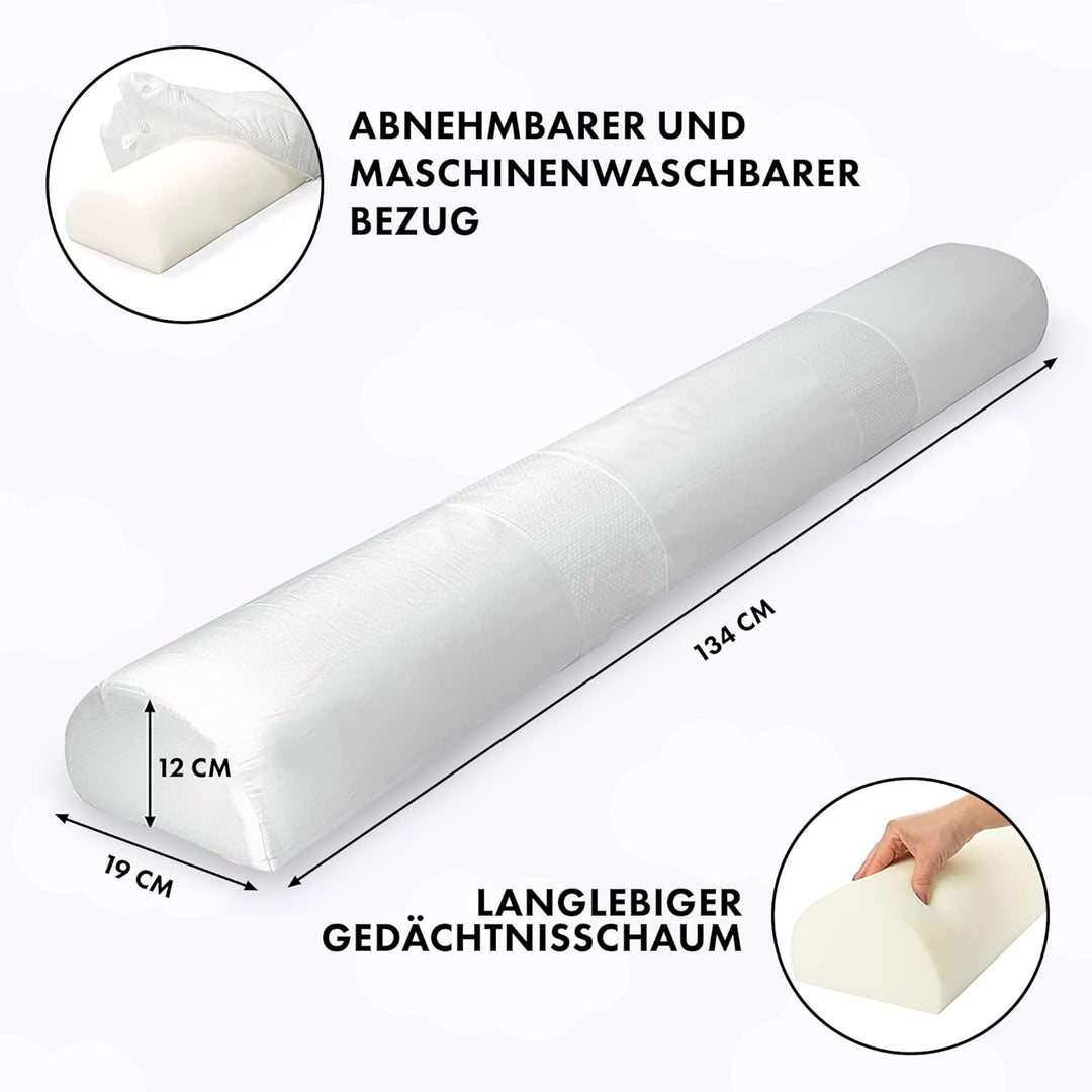 Deryan Sicherheitsgeländer für Kinderbett - Bettgitt - Absturzsicherung-transportabel - Kantenschutz