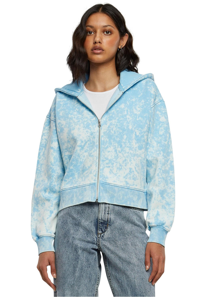 Urban Classics Damen Kapuzenpullover, Balticblue
