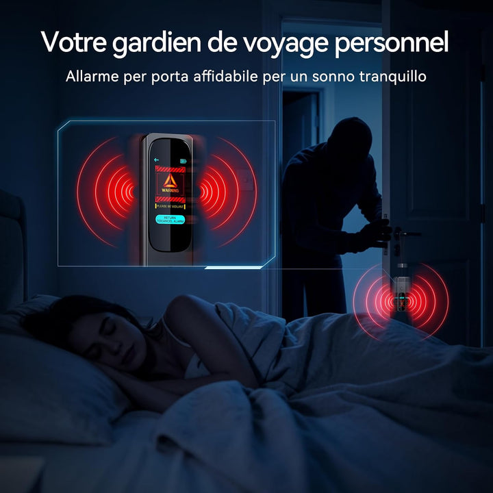 Wanzen Detektor Touchscreen, 6-in-1 Kamera Detektor mit KI-Erkennung | Hidden Camera Detector, GPS-T