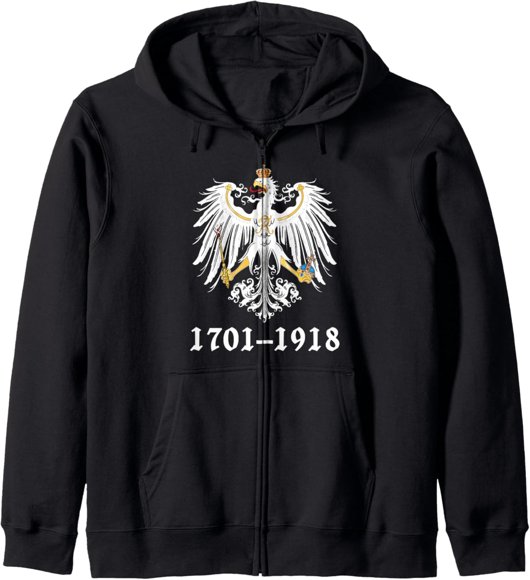 Königreich Preussen Adler - Ostpreussen Wappen - Kaiser Kapuzenjacke
