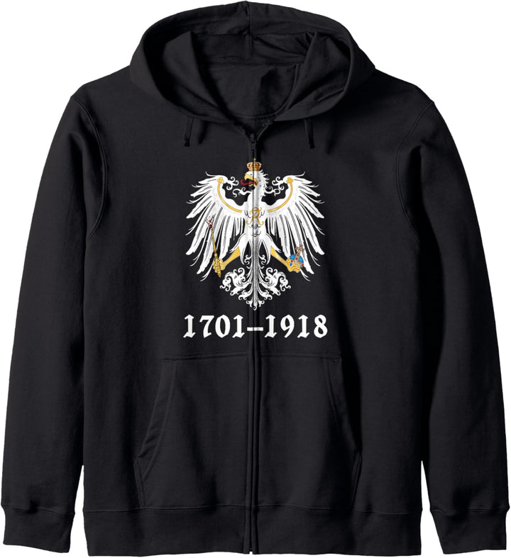 Königreich Preussen Adler - Ostpreussen Wappen - Kaiser Kapuzenjacke