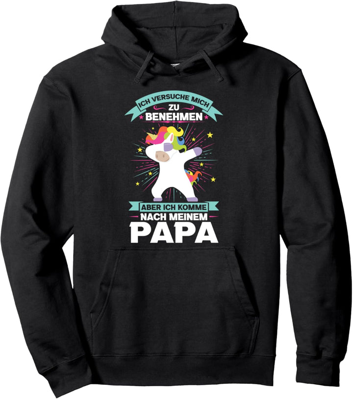 Vater Papa Tochter Sohn Pullover Hoodie