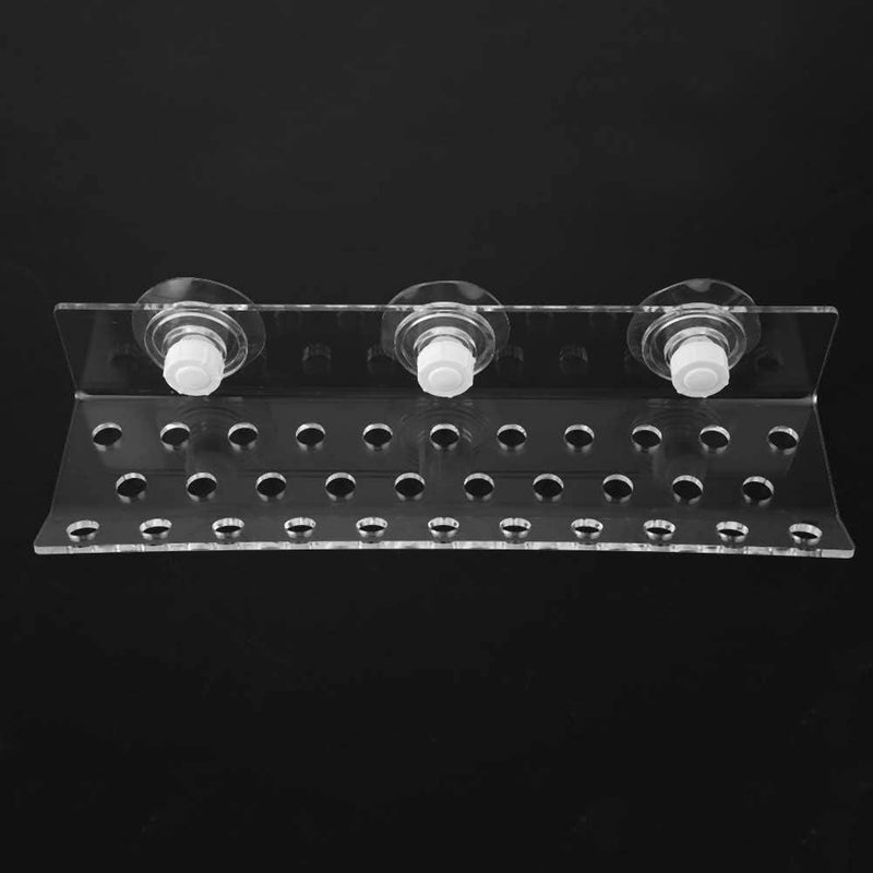 Aquarium Saugnapfhalter,Transparent Aquarium Korallenständer Ständer Korallen Frag Rack Acryl Korall