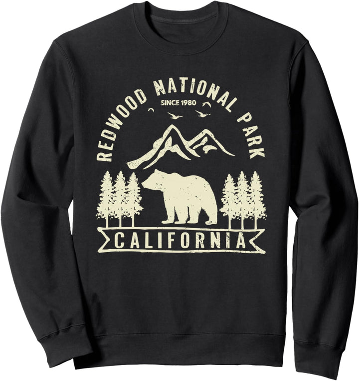 Redwood-Nationalpark Kalifornien Klassisches kalifornisches Redwood Sweatshirt