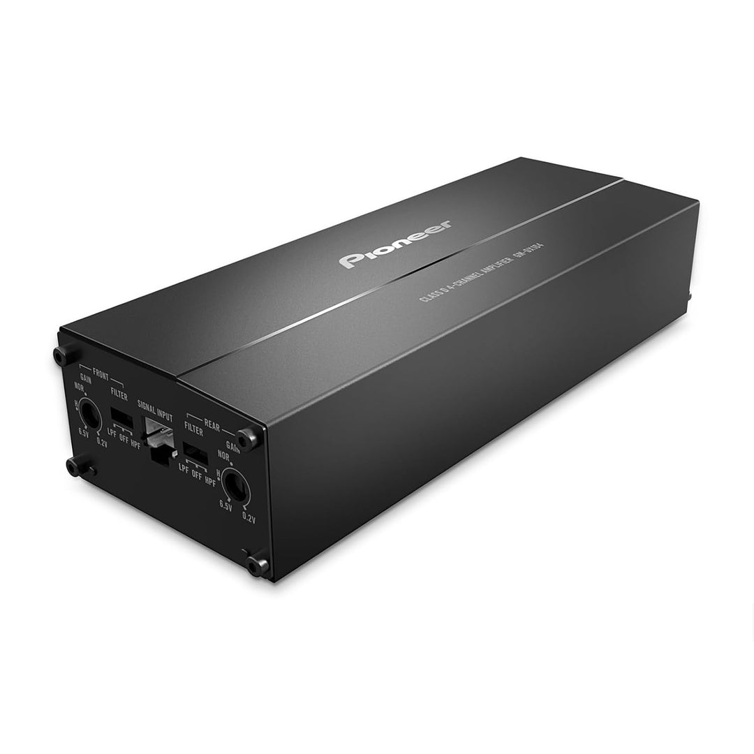 Pioneer GM-DX104 ultrakompakter Class-D 4-Kanal-Verstärker (Hi-Res Audio, 400 W), brückbar, kompatib