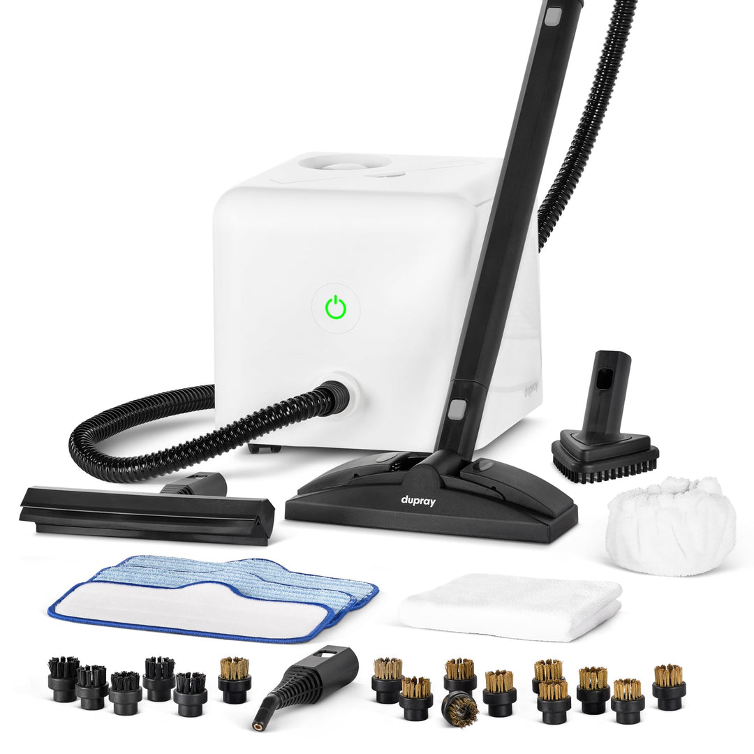 Dupray Neat Trockendampfreiniger (Neat + 27 Zubehörteile (inkl. Messingbürsten)), Neat + 27 Zubeh&#x