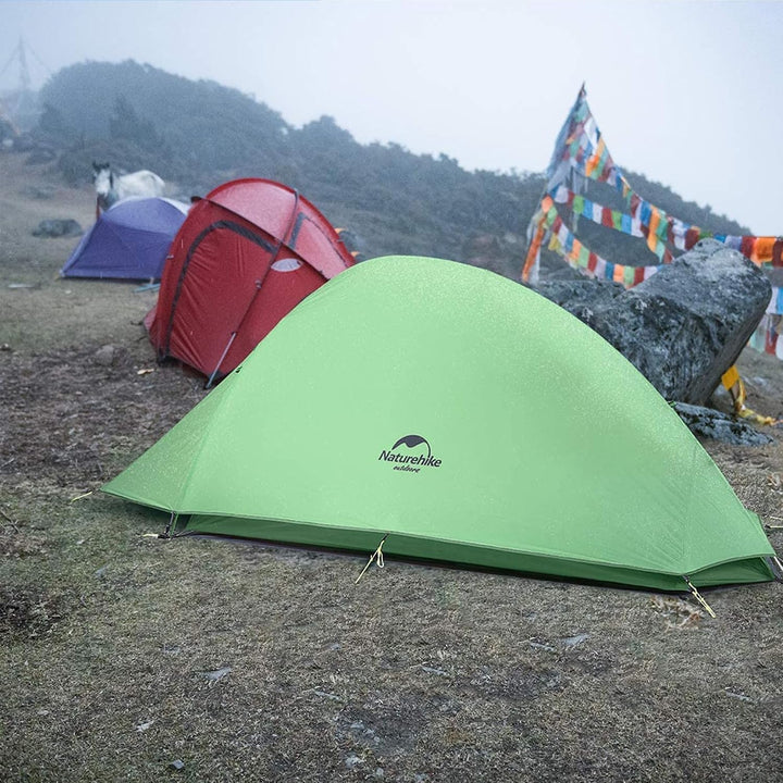 Naturehike Cloud up 1 Zelt Ultraleichte Zelt 1 Person Einzelzelt 1 Mann Zelt für 4 Jahreszeiten Zelt