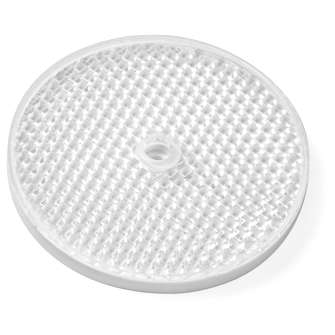 SReflect 2x Lichtschrankenreflektor D82 - Made in Germany (weiss), weiss