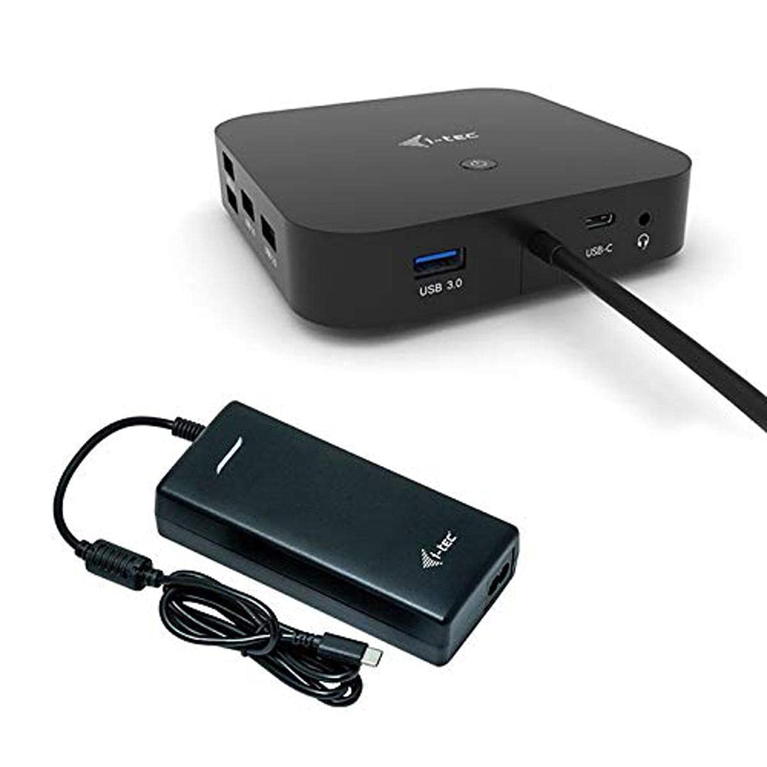 i-tec USB-C Dockingstation 2x4K mit 100W Stromversorgung - 2X DisplayPort 1x USB-C 3X USB 3.0 2X USB
