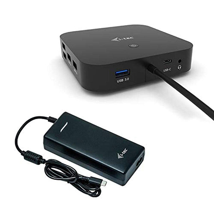 i-tec USB-C Dockingstation 2x4K mit 100W Stromversorgung - 2X DisplayPort 1x USB-C 3X USB 3.0 2X USB