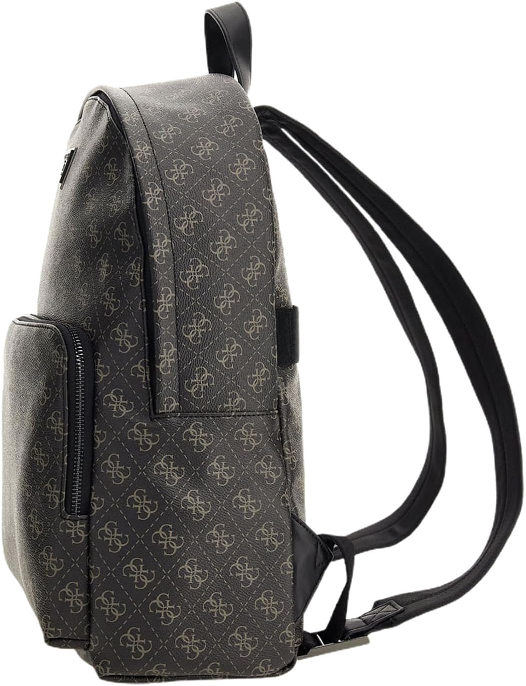 GUESS Herren Vezzola SMRT New Cmpt Bckpck Bag Dab, Dark Black