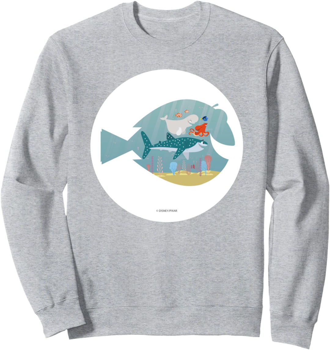 Disney Pixar Finding Dory Fish Frame C1 Sweatshirt