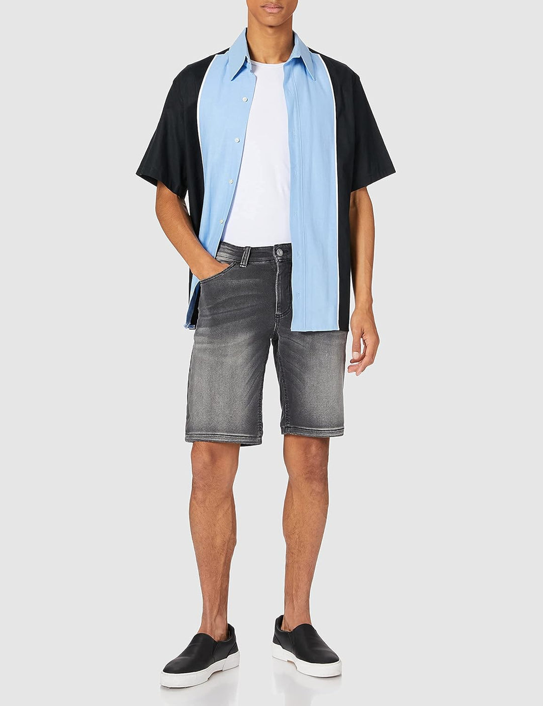 camel active Herren Bermudas 4982255u73, Black Used