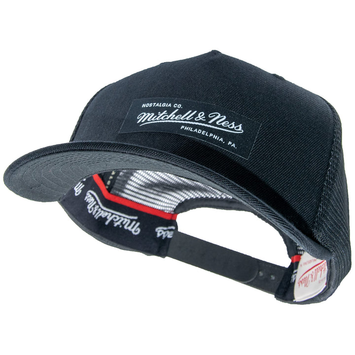 Mitchell & Ness Fuse Classic Red Trucker Snapback - OB, Black