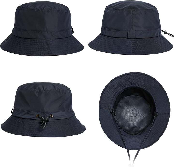 Comhats Regenhut Unisex für Damen Herren Wasserdichter Bucket hat Faltbar Eimerhut Strand Surfen Ang
