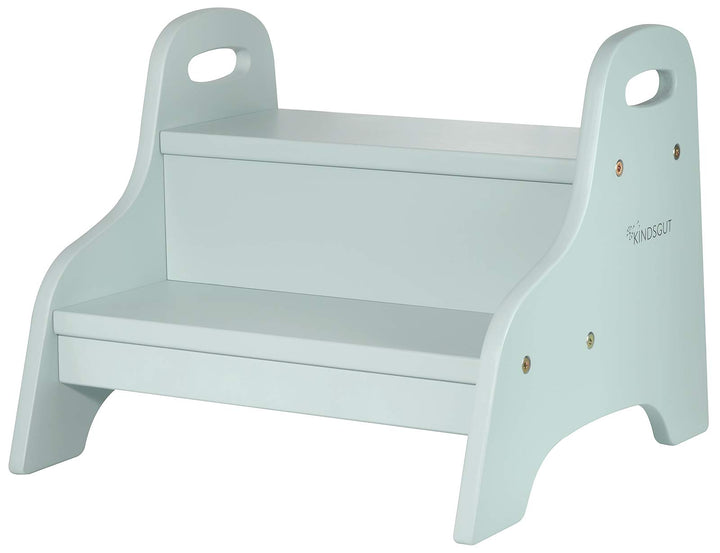 Kindsgut Holztritt, Tritt-Hocker mit 2 Stufen ideal für Kinder, dezente Farben und hochwertige Quali