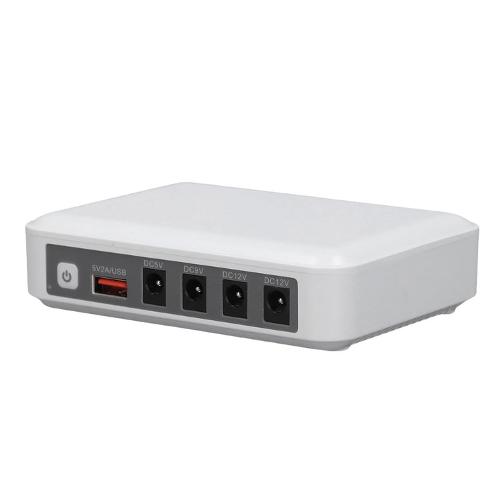 UPS Battery Backup 6000mAh 5 V 9 V 12V Notfallleistung mit LED -Indikator -Batterieüberwachung Kompa