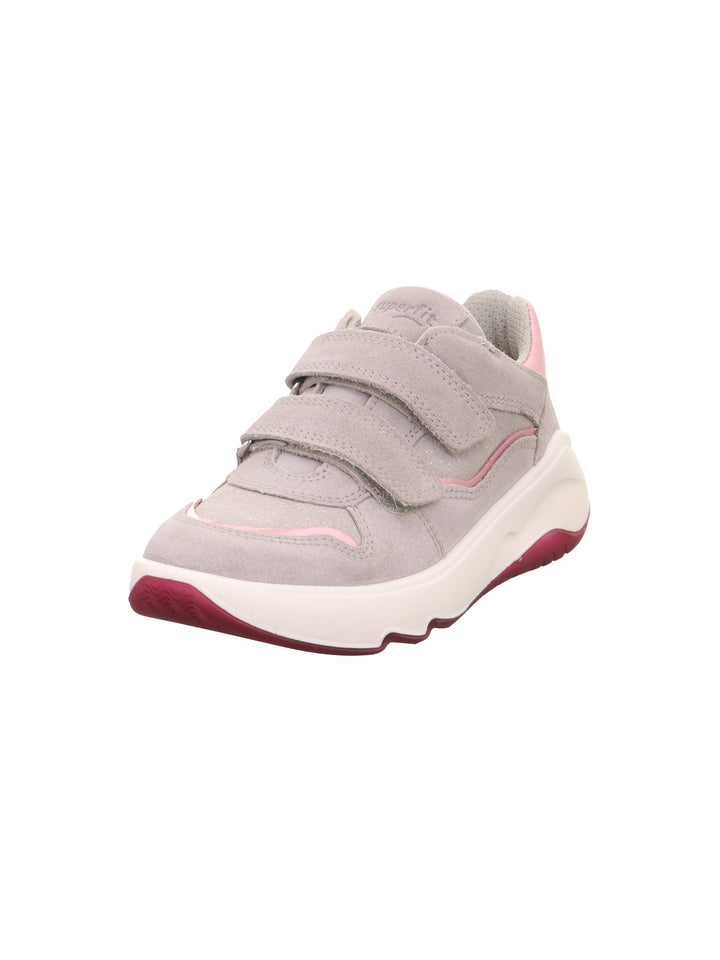 Legero Mädchen Melody Sneaker 34 EU Hellgrau Rosa 2500, 34 EU Hellgrau Rosa 2500