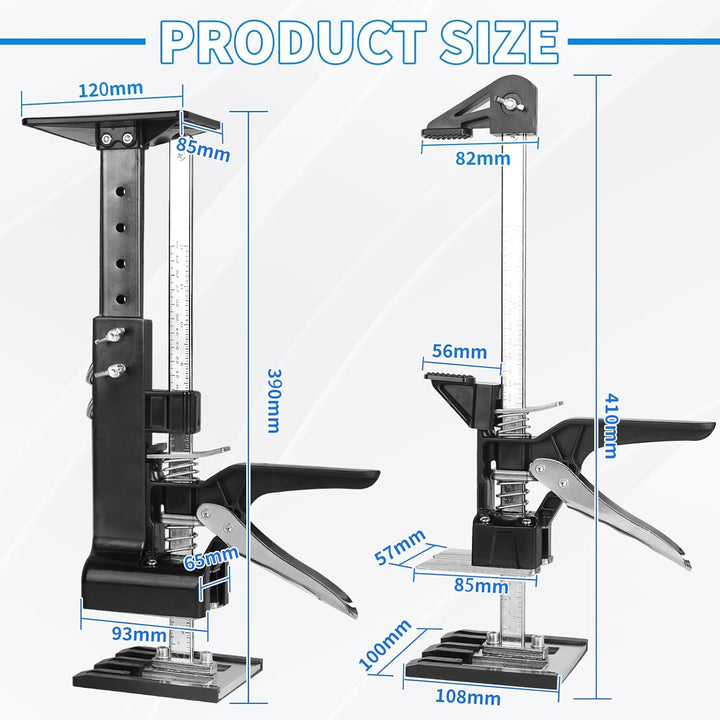 DBREAKS 3-in-1 Multi Arbeitssparender Arm mit Skala, 2Pcs 38CM Multifunktionale Handhebewerkzeug Bis