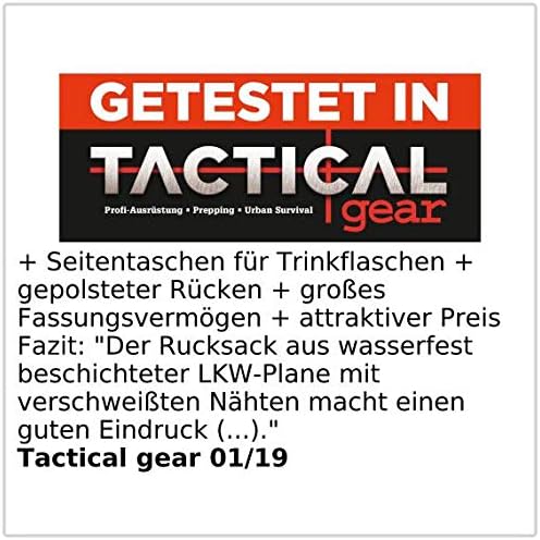 Semptec Urban Survival Technology Wanderrucksack: Wasserdichter Trekking-Rucksack aus Lkw-Plane, 30