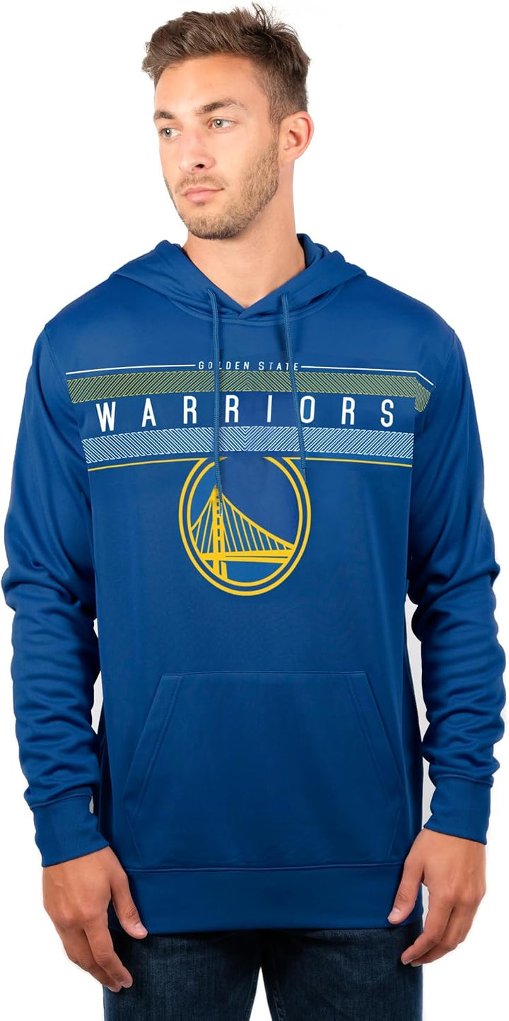NBA Herren Fleece Hoodie Pullover Sweatshirt Poly Midtown, Herren, Midtown Hoodie S Teamfarbe 1, S T
