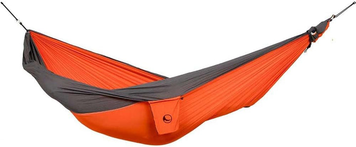 Ticket to the Moon Unisex Original Hängematte – Orange/Dunkelgrau (2021), (3,2 x 2 m), Standard Stan