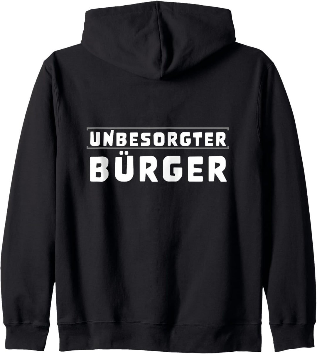 Unbesorgter Bürger Kapuzenjacke