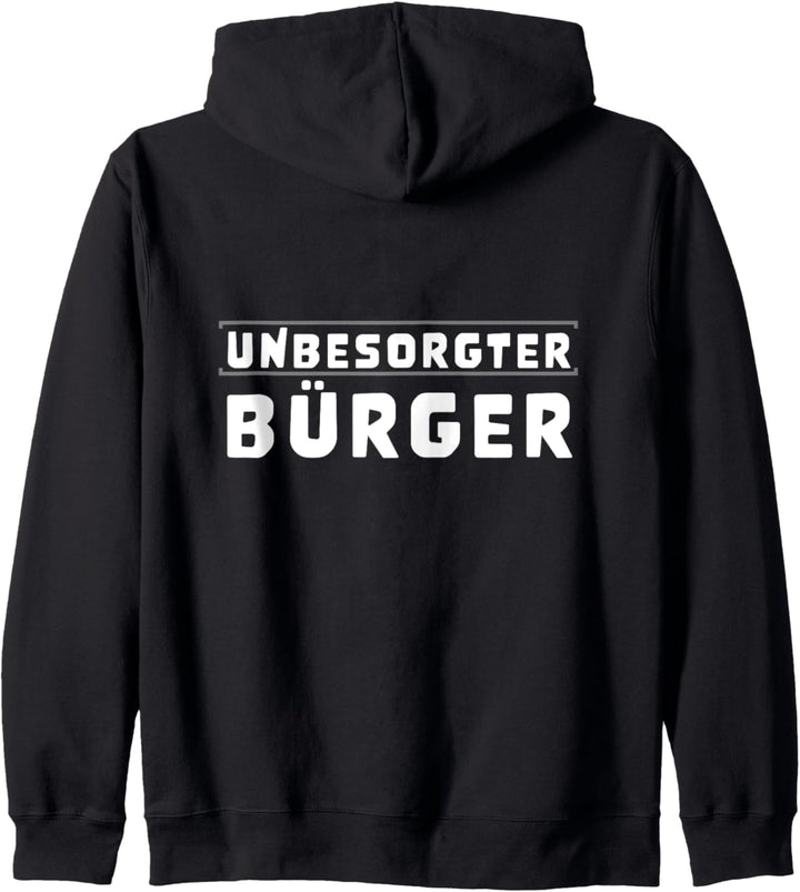 Unbesorgter Bürger Kapuzenjacke