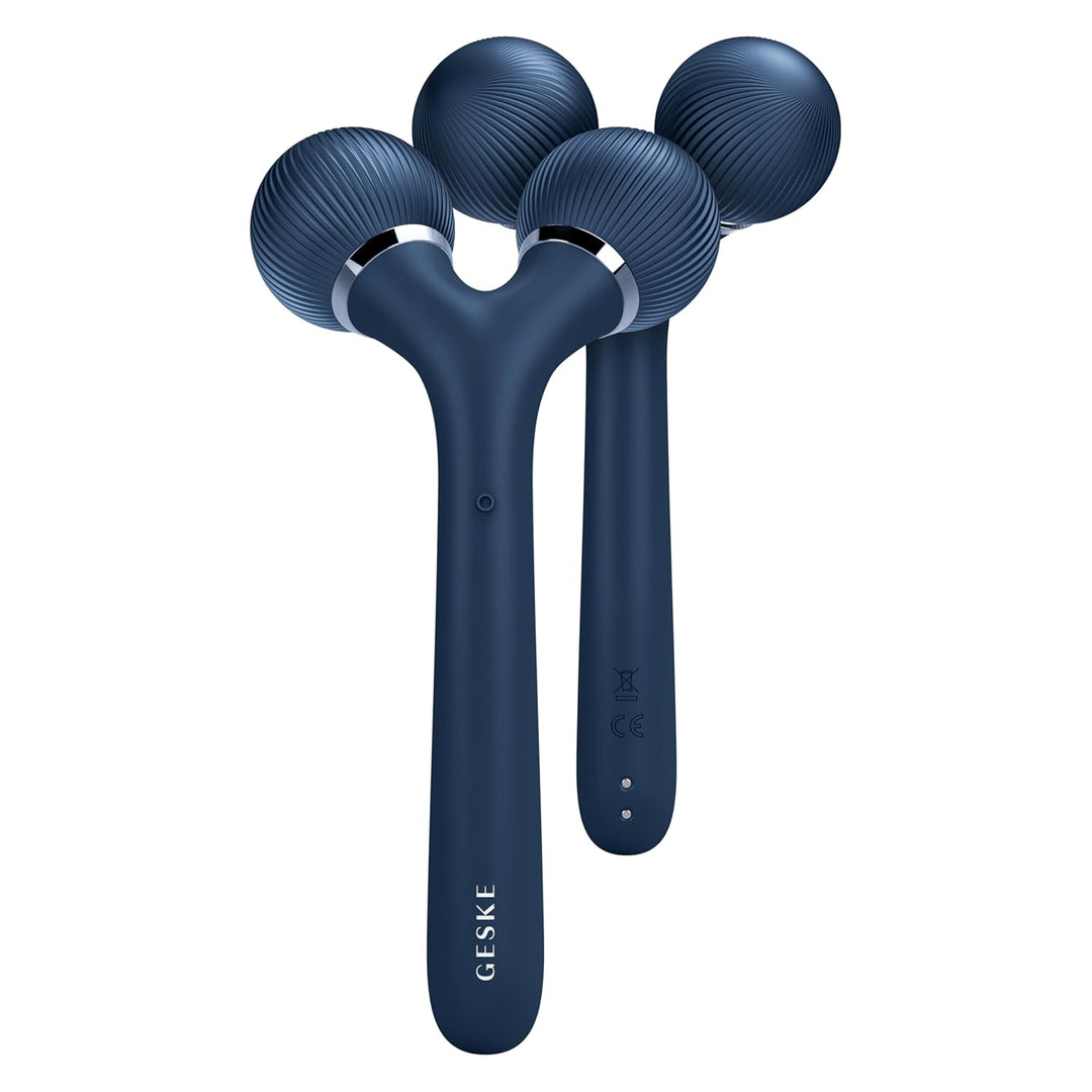 GESKE | SmartAppGuided™ Sonic Facial &amp; Body Roller | 4 in 1 | Dermaroller | Gerät für Gesicht und Kö