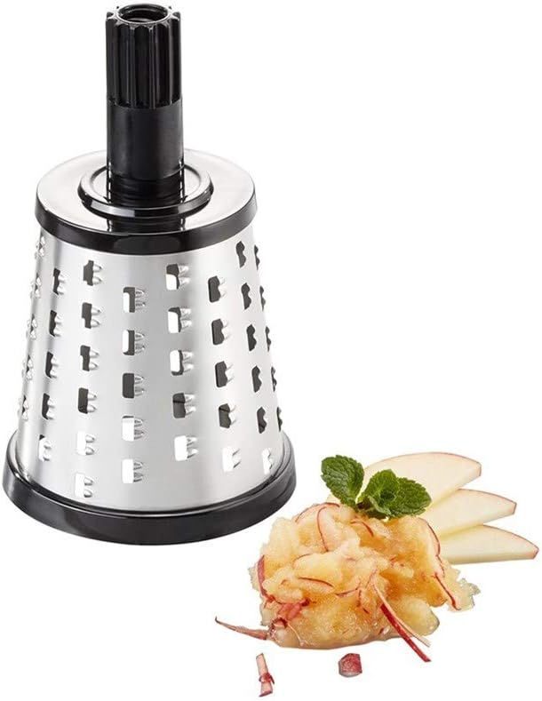 GEFU Schneidtrommeln Krone/Bircher TRANSFORMA® – kompatibel mit Trommelreibe 19080 & Aufsatz 19030,