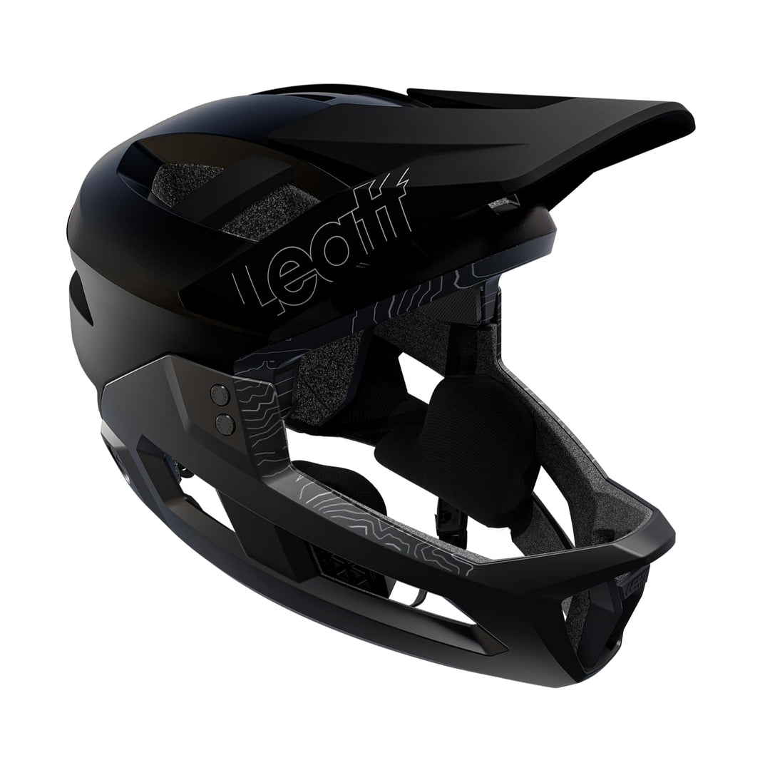Leatt Unisex-Adult MTB Enduro 2.0 V23 Helmet M Stealth, M Stealth