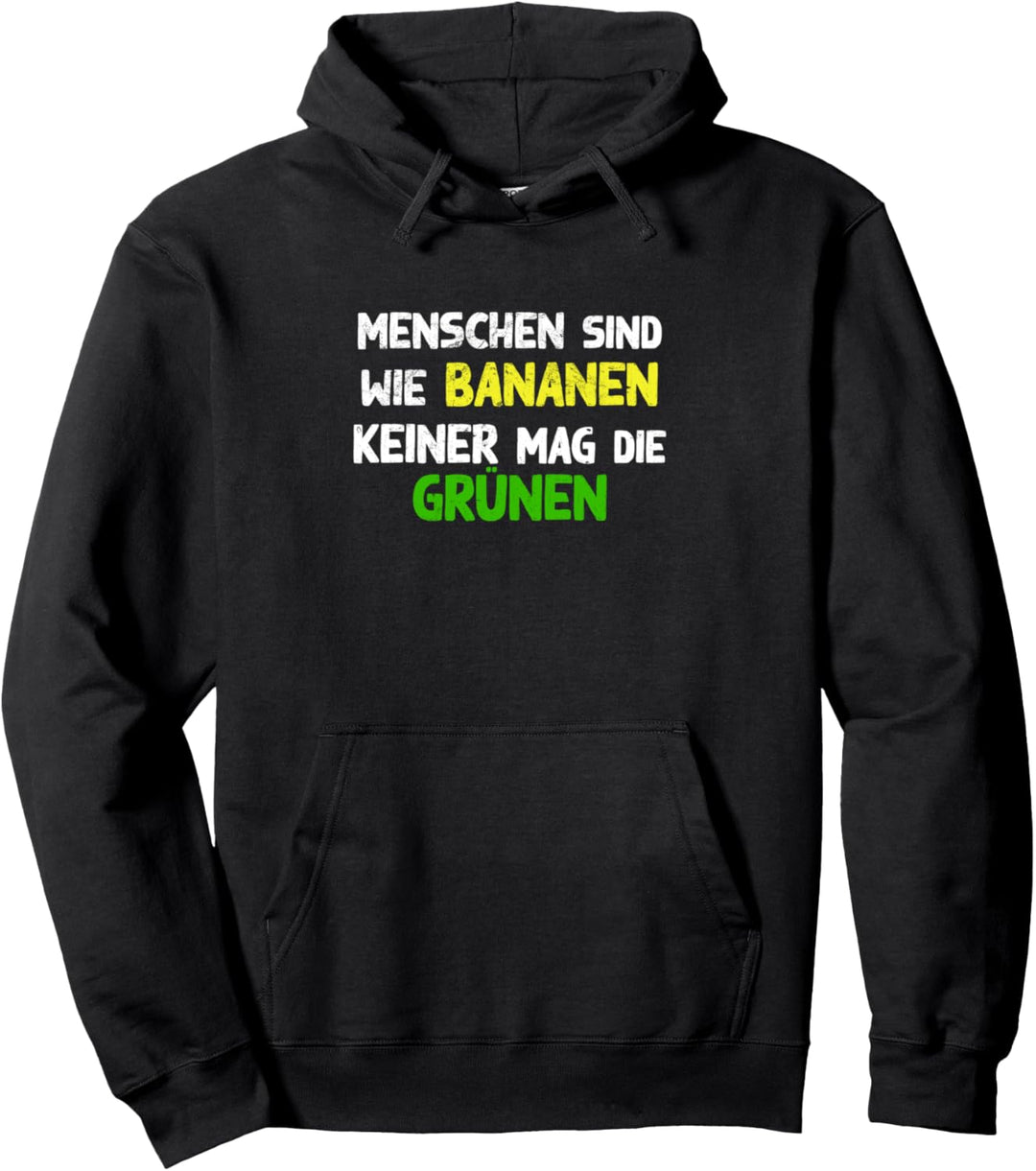 gegen linke grüne Politik grün nein Danke Pullover Hoodie