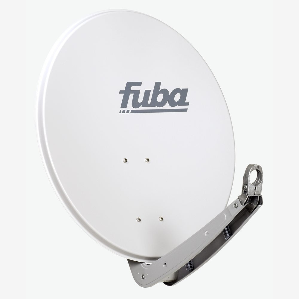 Fuba DAA 650 G Aluminium-Satelliten-Parabolantenne (36,70 dB) grau grau 65 cm, grau 65 cm