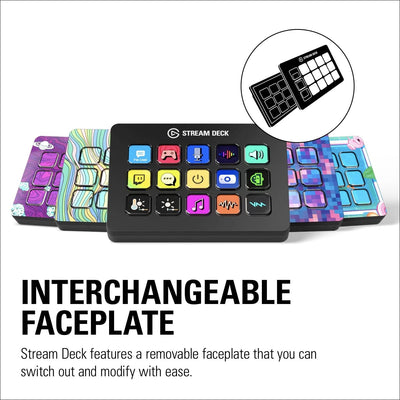 Elgato Stream Deck MK.2 – Studio-Controller, 15 Makrotasten, auslösen von Aktion in Apps und Softwar