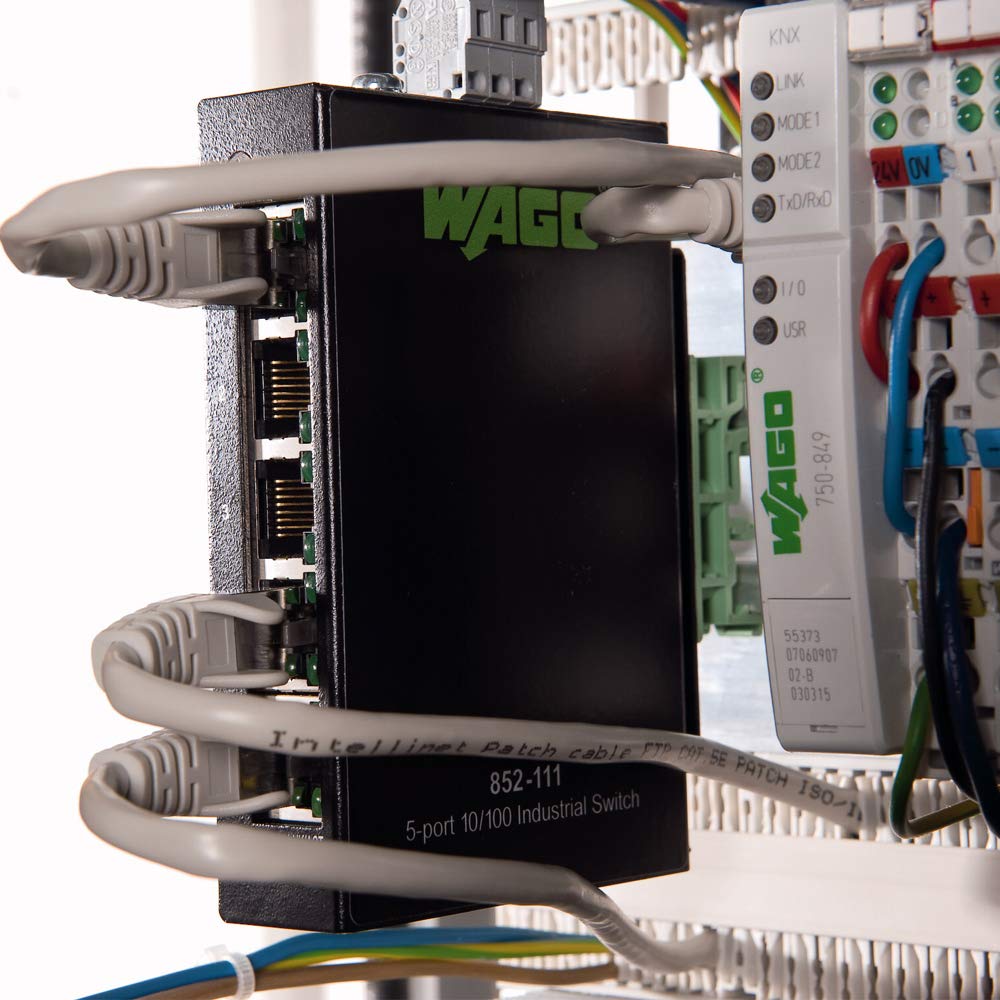 Wago Industrieswitch unmanaged 5-Port 100BASE-TX INDUSTR.ECO Switch Anzahl Ethernet Ports