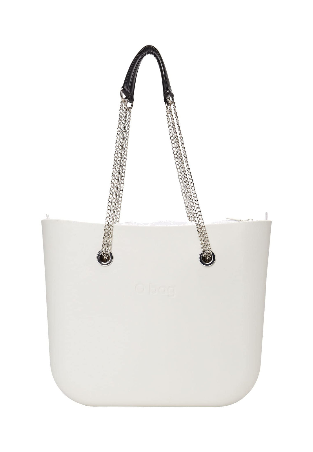 O bag - Shopper Bag aus compound termoplastik für weiblich Einheitsgrösse Latte, Einheitsgrösse Latt