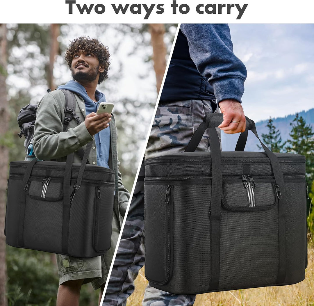 Tragetasche kompatibel mit ECOFLOW Delta 3 Plus Portable Powerstation, Outdoor Travel Storage Bag Ko