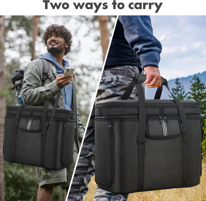 Tragetasche kompatibel mit ECOFLOW Delta 3 Plus Portable Powerstation, Outdoor Travel Storage Bag Ko