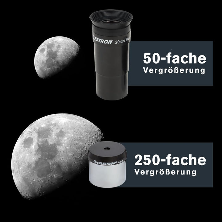 Celestron 21049 PowerSeeker 127EQ Spiegelteleskop, Schwarz PowerSeeker 127EQ Reflektor, PowerSeeker