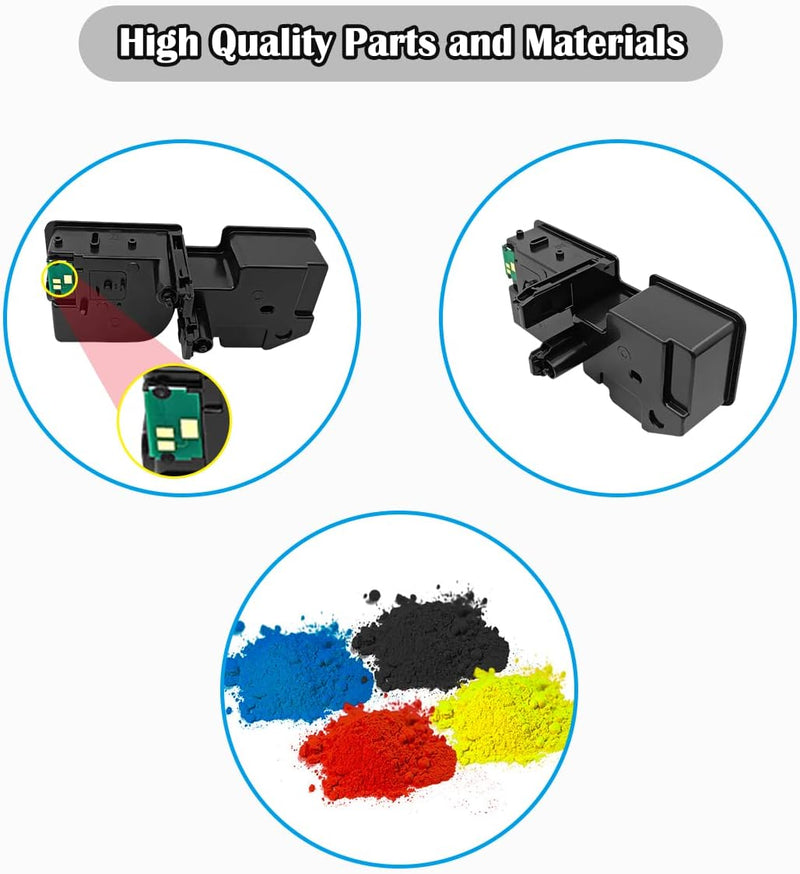 4 Farben Kompatible Tonerkartuschen TK5440 TK-5440 TK 5440 TOPRINT 2600 Seiten für Schwarz & 2200 Se