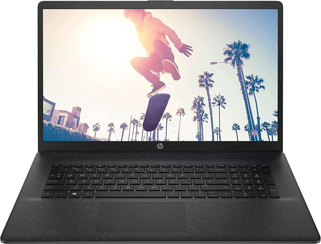 HP 17  schwarz  17,3" FHD  Celeron N4120  RAM: 16GB  SSD: 500GB  Windows 11 Pro