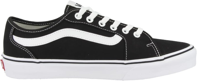 Vans Unisex Filmore Decon Sneaker 41 EU Canvas Black White, 41 EU Canvas Black White