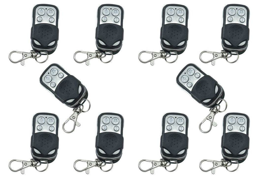 Tempo di Saldi Set mit 10 Universalfernbedienungen für automatisches Tor, Festcode, 433,92 MHz Frequ