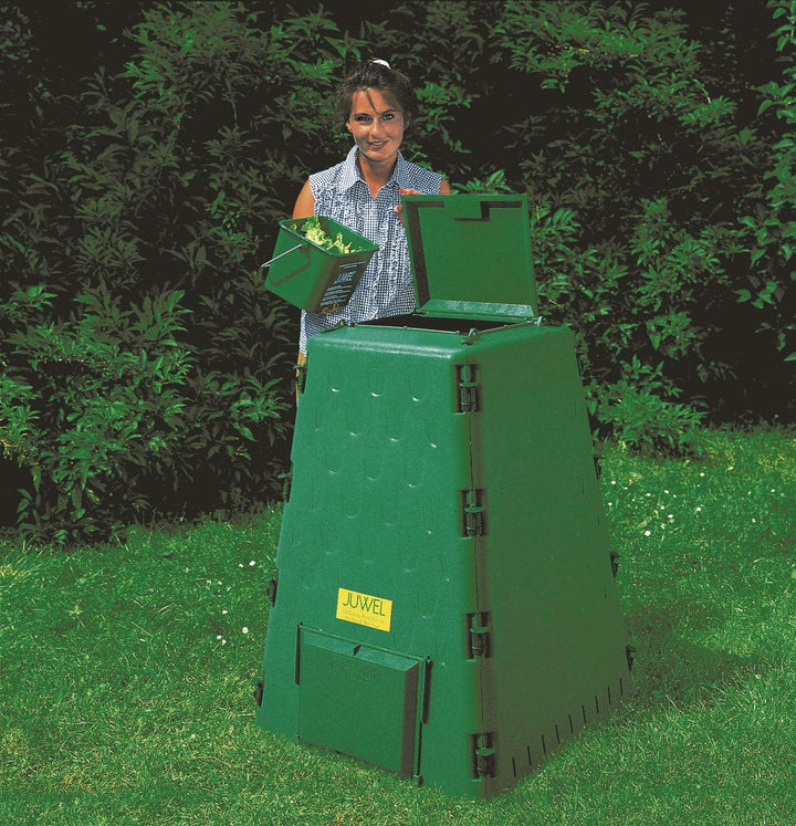Juwel Thermokomposter AEROQUICK 420 (Nutzinhalt 420 l, für Gartenabfälle + Essensreste, Komposter au