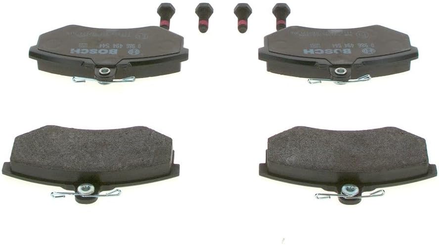 Bosch BP1465 Bremsbeläge - Vorderachse - ECE-R90 Zertifizierung - vier Bremsbeläge pro Set