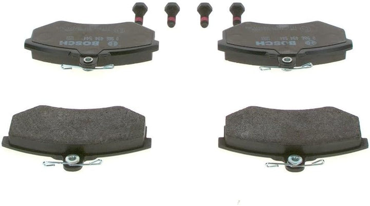 Bosch BP1465 Bremsbeläge - Vorderachse - ECE-R90 Zertifizierung - vier Bremsbeläge pro Set