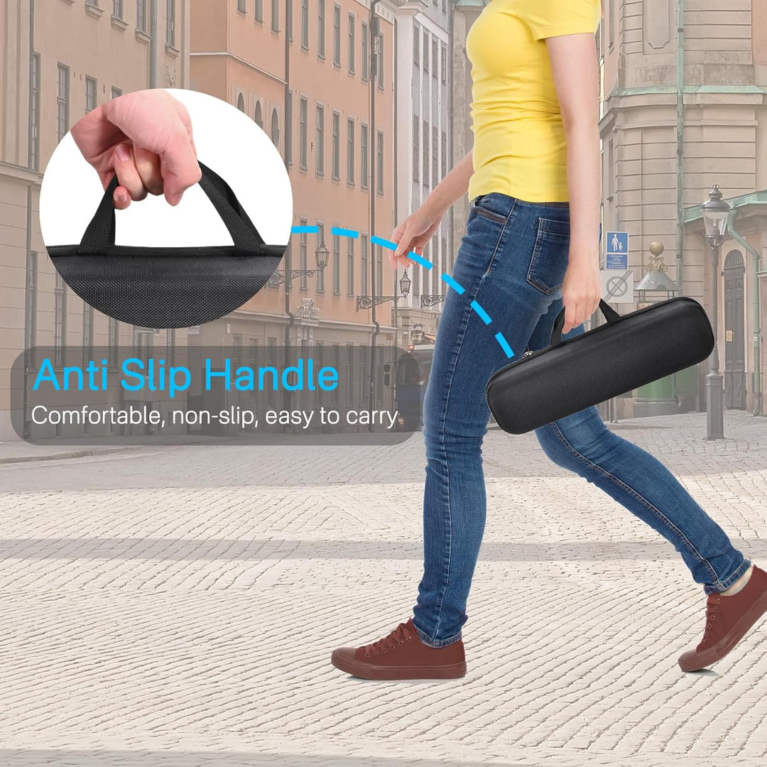 RAIACE Hartschalenkoffer, kompatibel mit Dyson Airstrait-Haarglätter, Reise-Aufbewahrungstasche. (Ve