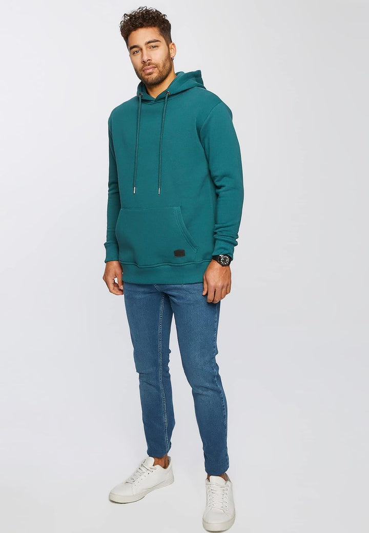 Leif Nelson Herren Hoodie Pullover mit Kapuze Oversize Kapuzenpullover für Männer Pulli Longsleeve S
